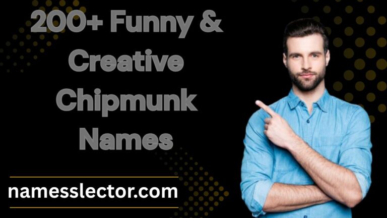 Chipmunk Names
