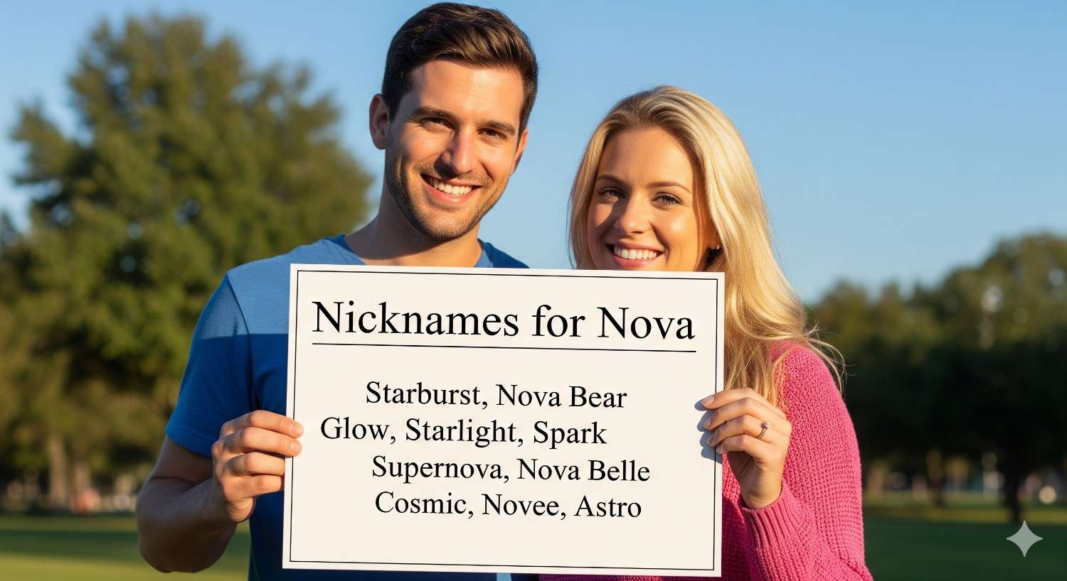 Nicknames for Nova