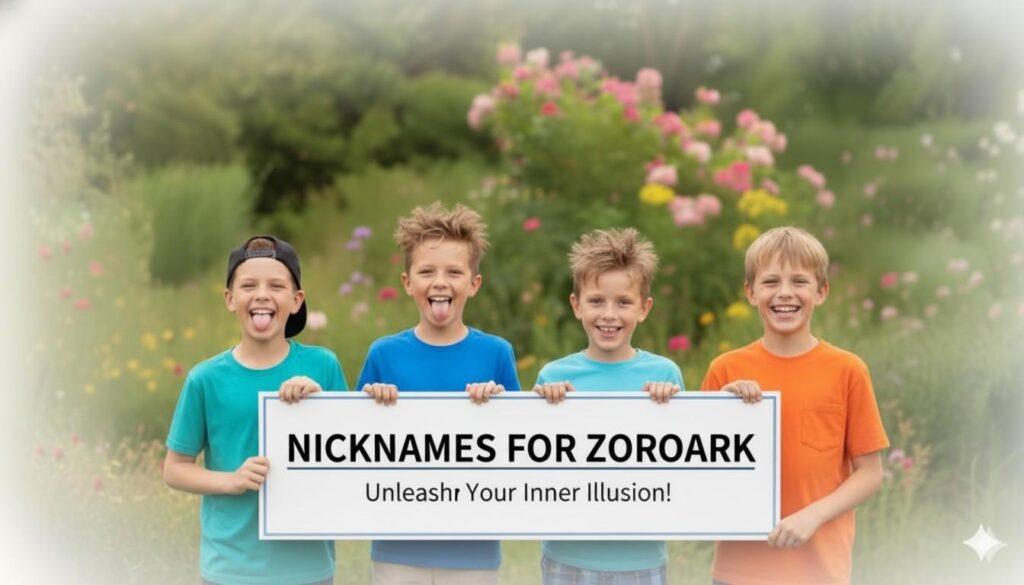 Nicknames for Zoroark