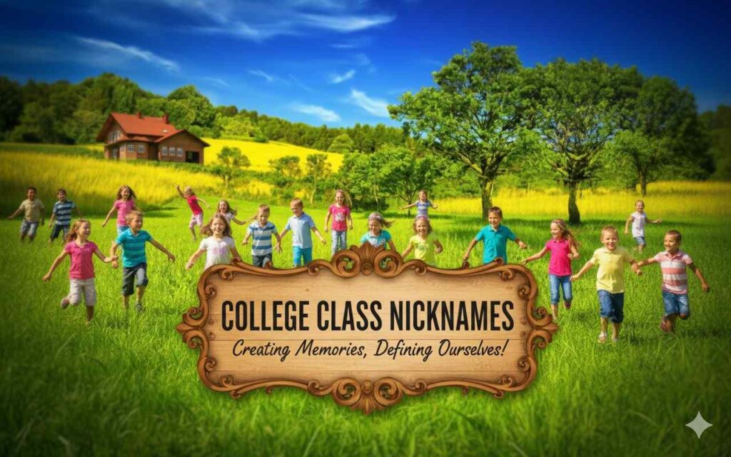 College Class Nicknames