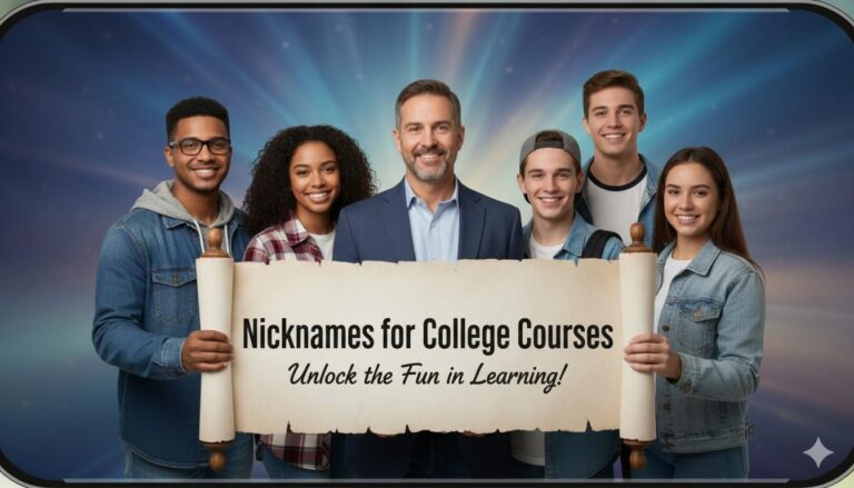 Nicknames for College Courses