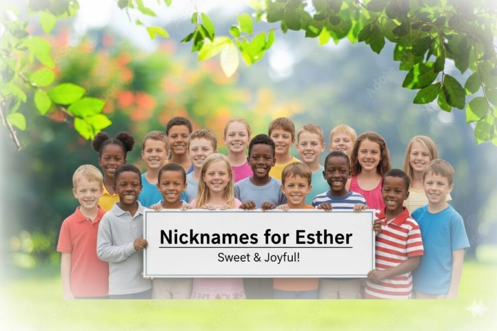 Nicknames for Esther