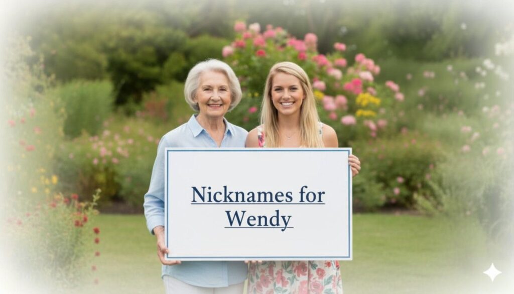 Nicknames for Wendy