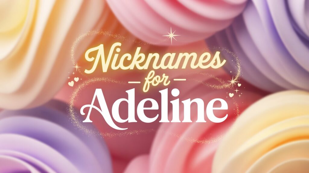 Nicknames for Adeline