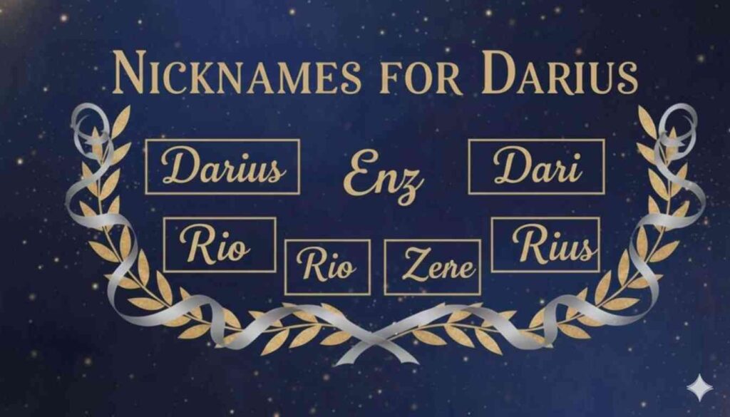 Nicknames for Darius