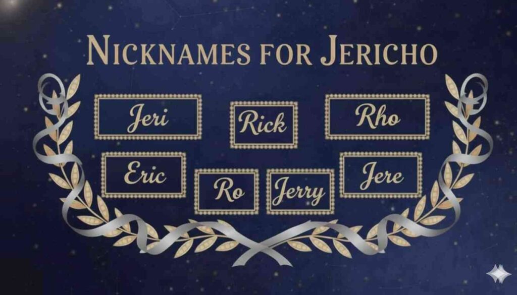 Nicknames for Jericho