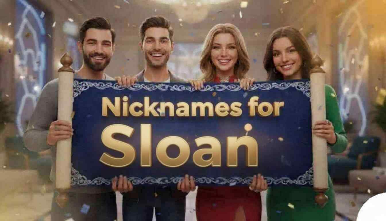 Nicknames for Sloan