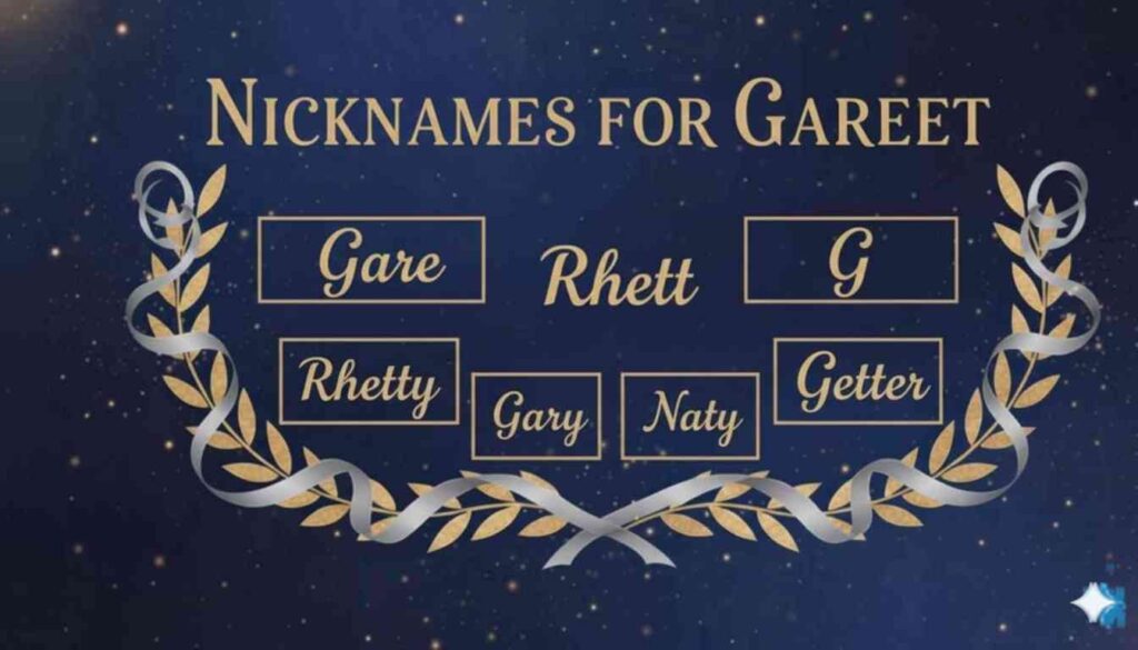 Nicknames for Garrett