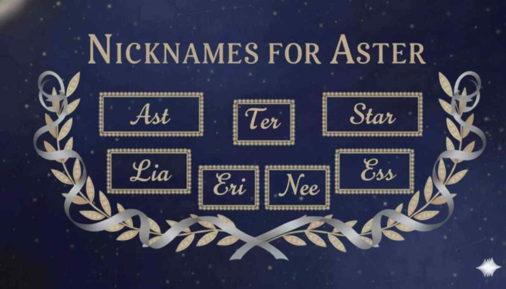 Nicknames for Aster