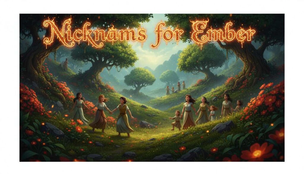 Nicknames for Ember