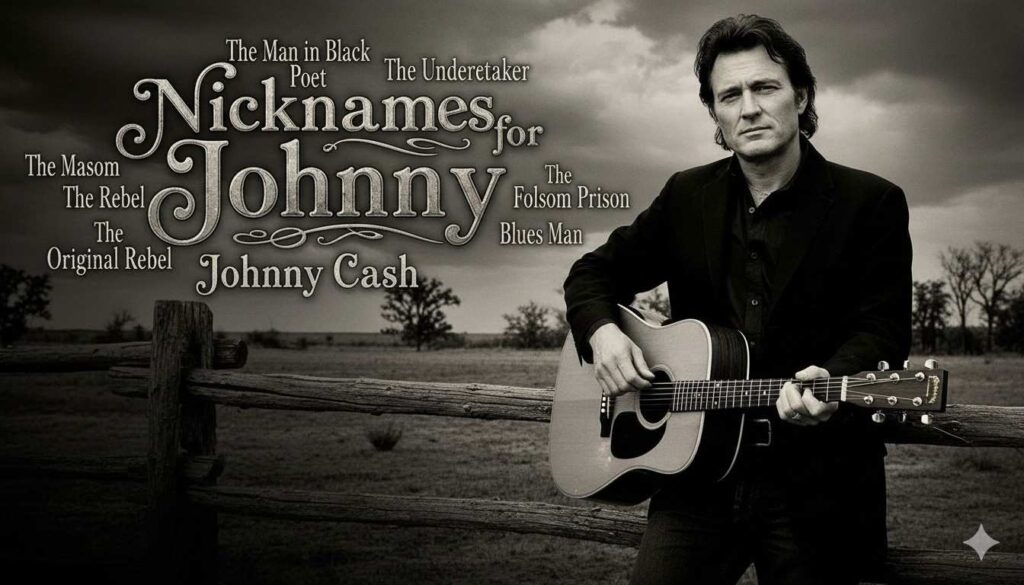 Nicknames for Johnny Cash