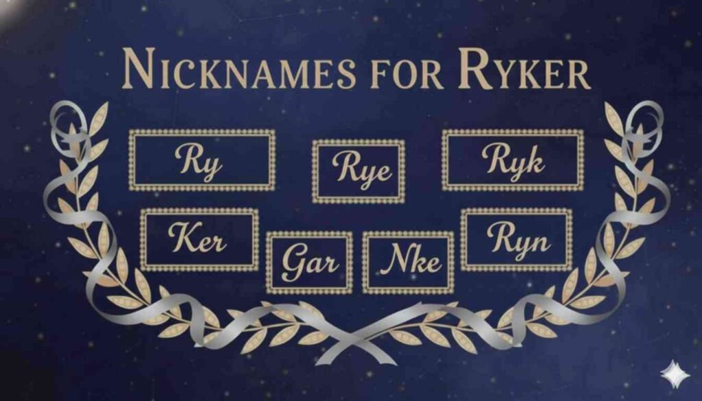 Nicknames for Ryker