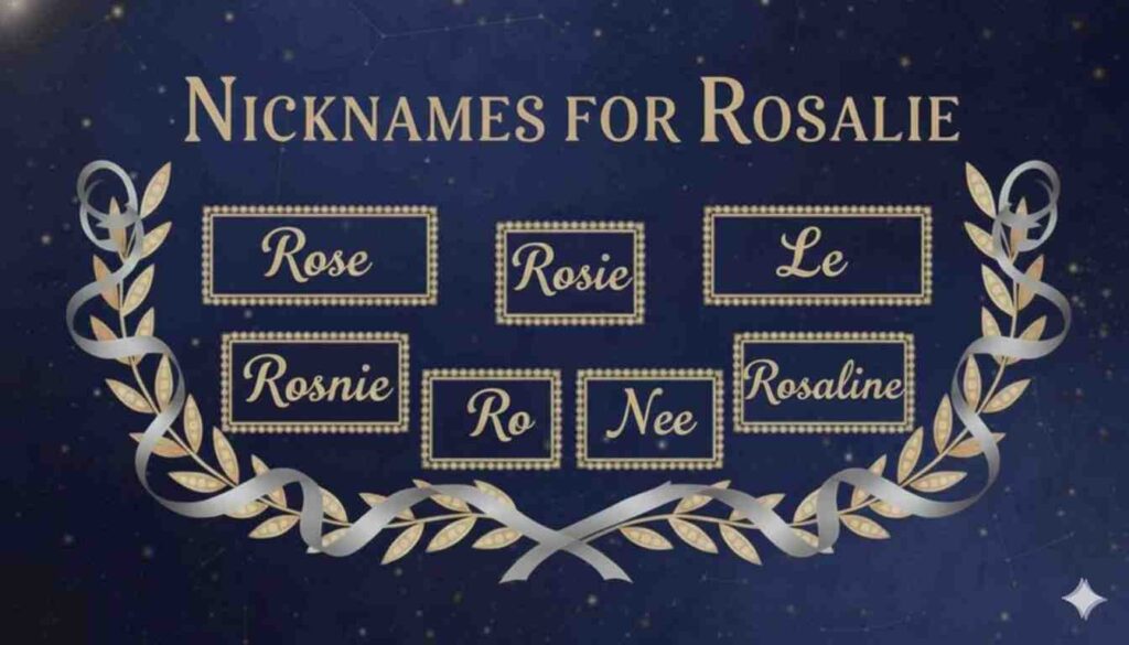 Nicknames for Rosalie