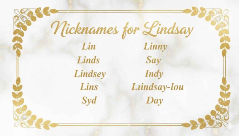 Nicknames for Lindsay