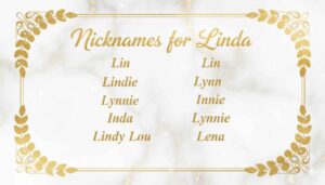 Nicknames for Linda