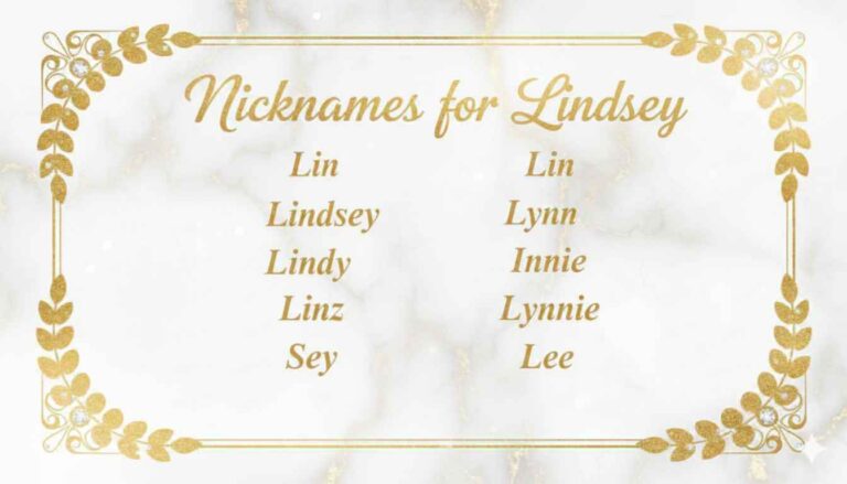Nicknames for Lindsey