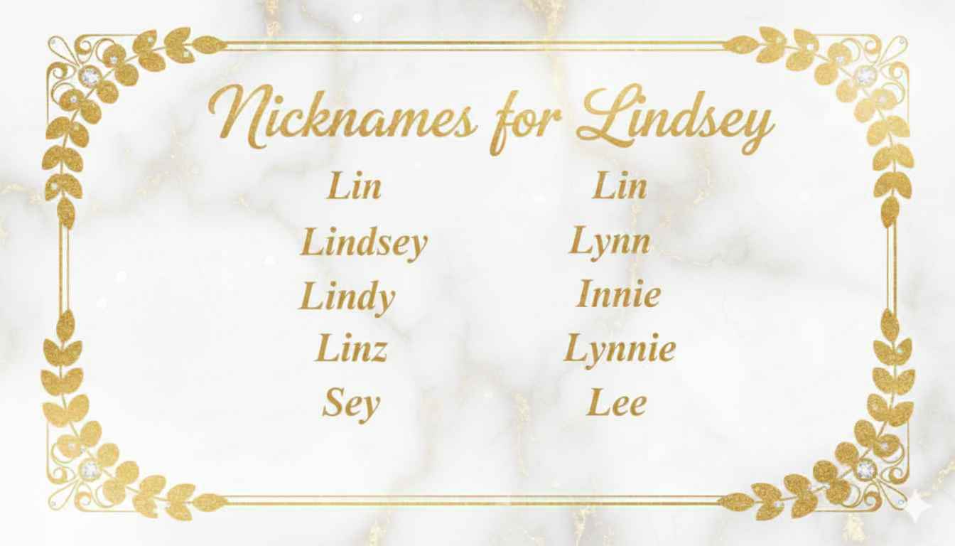 Nicknames for Lindsey