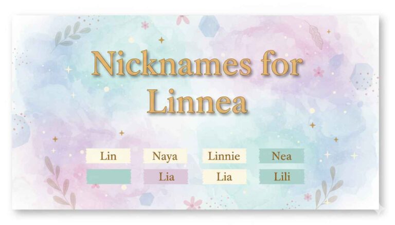 Nicknames for Linnea